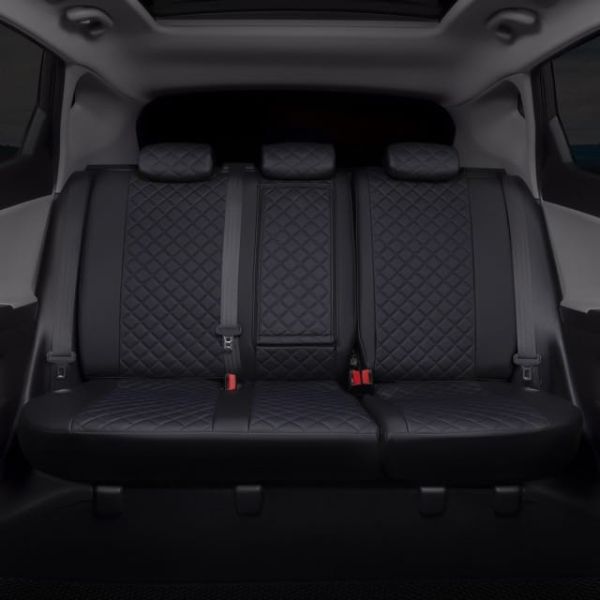 Чехлы Автопилот Экокожа Ромб на Suzuki Ignis 1 (2000-2006)