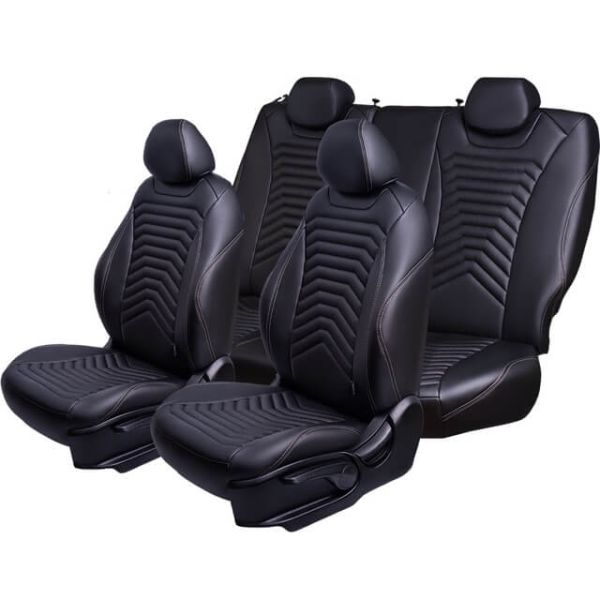 Чехлы Премиум Экокожа Байрон Президент|Жук на Nissan Note 2005-2014 г.в.