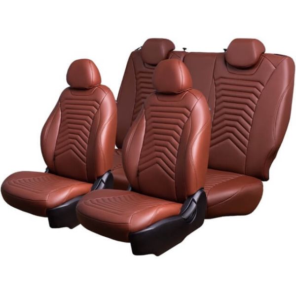 Чехлы Премиум Экокожа Байрон Президент|Жук на Nissan Note 2005-2014 г.в.