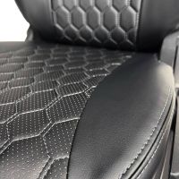 Чехлы Экокожа Ромб на Daewoo Matiz