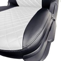 Чехлы Экокожа Ромб на Daewoo Matiz