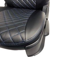 Чехлы Экокожа Ромб на Daewoo Matiz